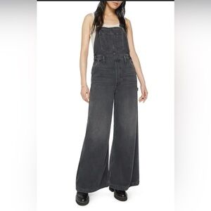 Snacks! by MOTHER The Sugar Cone Heel Overalls